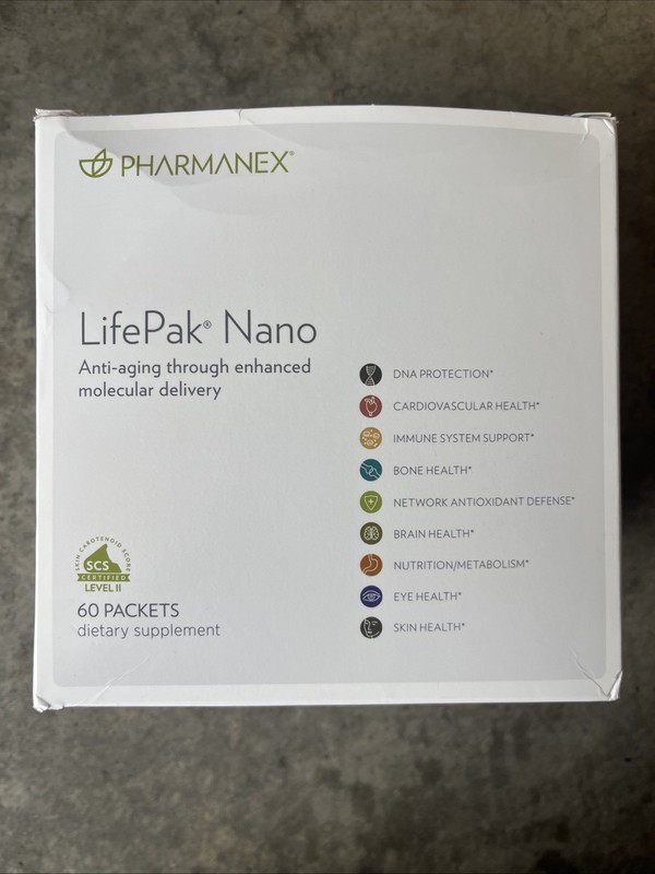 Nu Skin NuSkin Pharmanex LifePak Nano -60 Packets- Ex.09/26