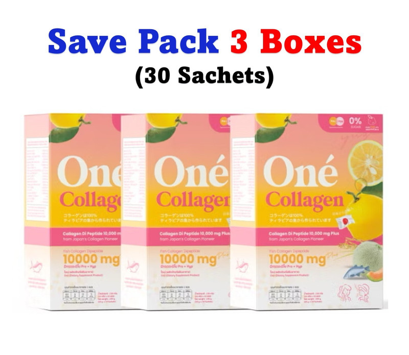 3x Collagen Dipeptide Plus Oné Reduce Wrinkles Redness Dark spots Rough Skin