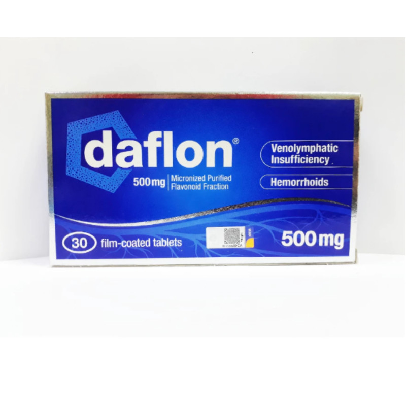 (FREE SHIP) Up to 1 x DAFLON 500mg 30s Tablets Plant-Based Flavonoid Supplement gallery