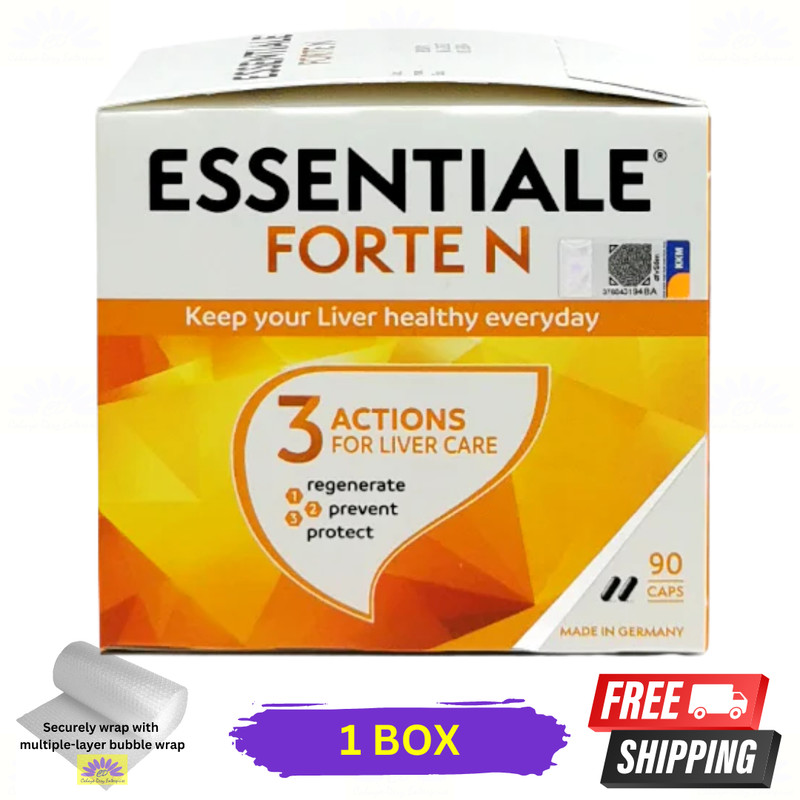 1 X Essentiale Forte N Liver Detox & Liver Tonic Supplement 90s Free Shipping