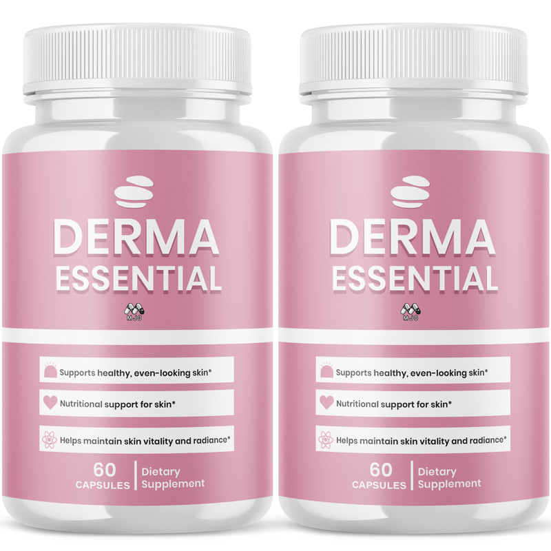 (2 Pack) Derma Essential Advanced Formula Skin Health, Pills 120 Capsules