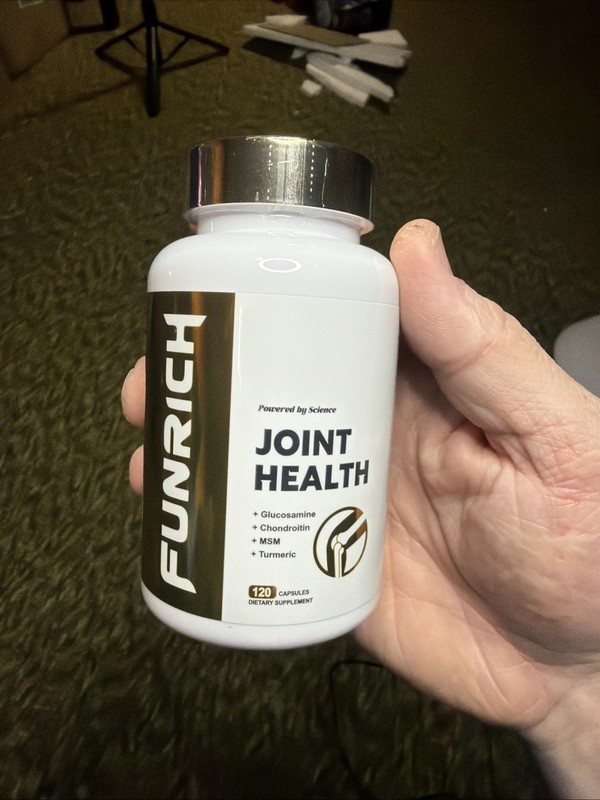 FUNRICH Joint Health Supplement – Glucosamine, Chondroitin, MSM & Turmeric