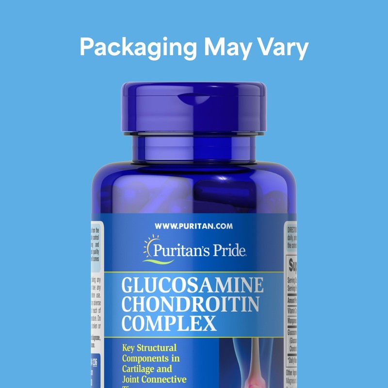 Puritan's Pride Glucosamine Chondroitin Complex 120 Count (Pack of 1), White gallery