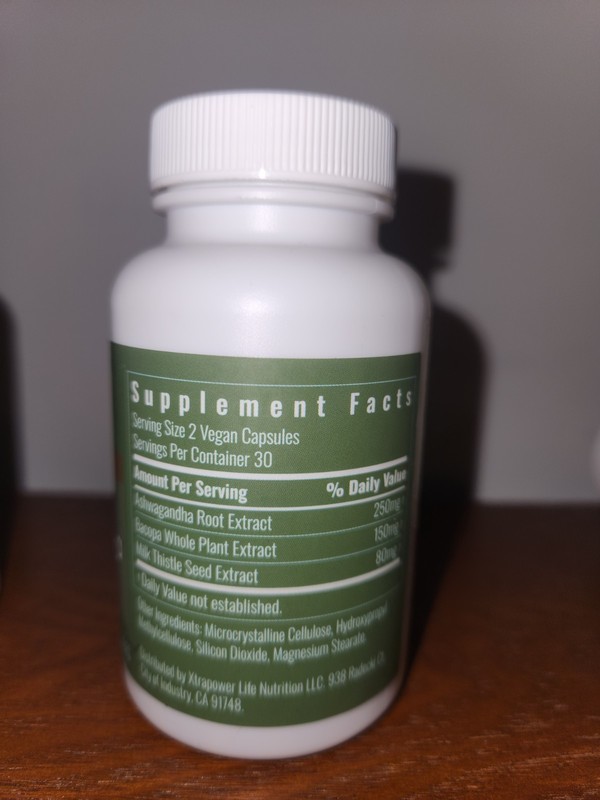 Set Of FOUR Upbe KSM-66 Ashwagandha & Bacopa Dietary Supplement 60 Capsules NEW gallery