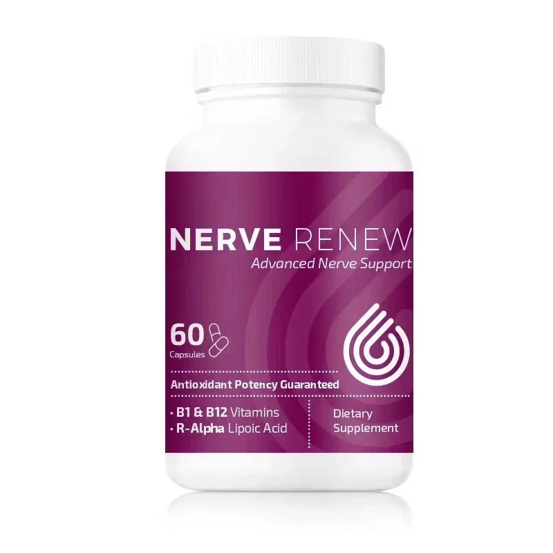 NERVE RENEW Advanced Nerve Support - with R-Alpha Lipoic Acid and etc, Pack of 1 gallery