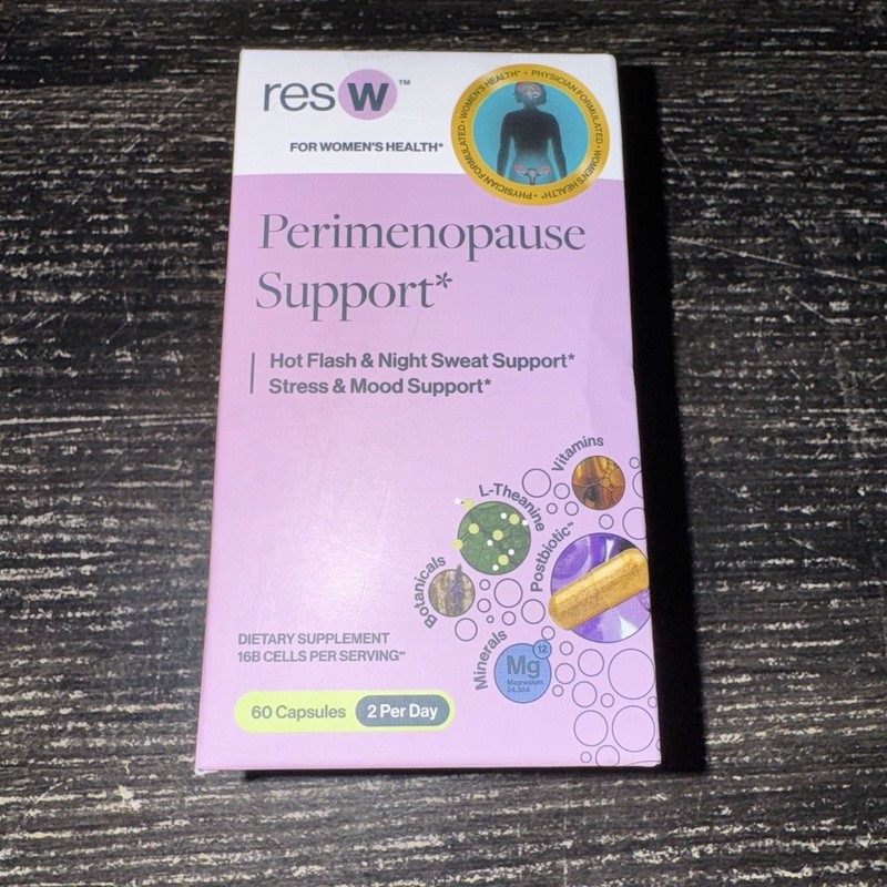 resW Perimenopause Postbiotic Supplement for Women – Hot Flash Nite Sweats
