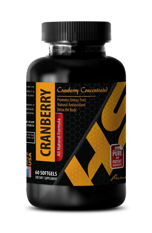 cranberry pills – CRANBERRY CONCENTRATE 50:1 – urinary tract infection – 1 Bot