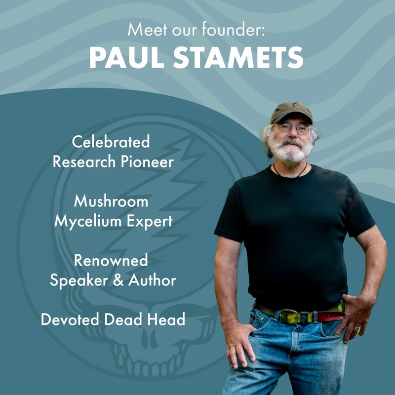Grateful Dead Gummies™ - Stay Mellow™* 90 ct. Organic Fungi Perfecti gallery