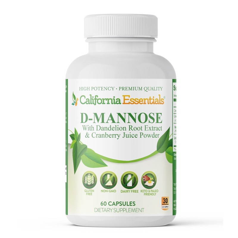 D-Mannose, Enhance Bodies Nutrition & Improve Digestive Health – 60 Capsules