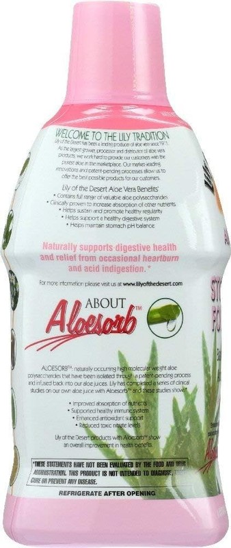 Lily of the Desert Aloe Herbal Stomach Formula Fresh Mint 32 fl.oz (Pack of 2) gallery