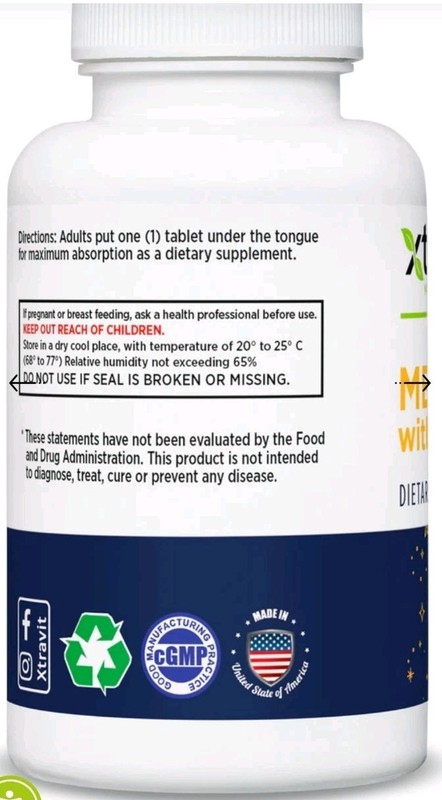 Xtravit Melatonin With Vitamin B6 Dietary Supplement Exp 08/2028 gallery