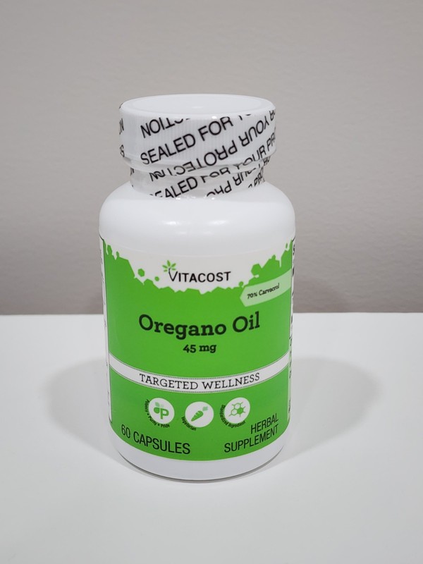 Vitacost Oregano Oil 45mg – 60 Vegetarian Capsules