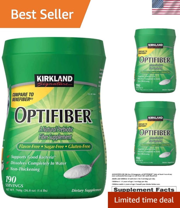 Signature OPTIFIBER 26.8 oz – Natural Fiber Supplement for Digestive Health