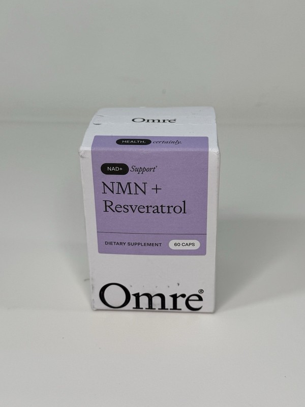Omre Support Resveratrol Dietary Supplement 60 Caps – Brand New Seal