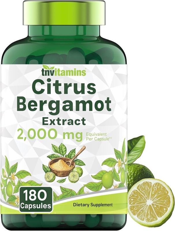 Citrus Bergamot 2000mg – 180 Capsules | Ultra Potent Citrus Bergamot Supplement