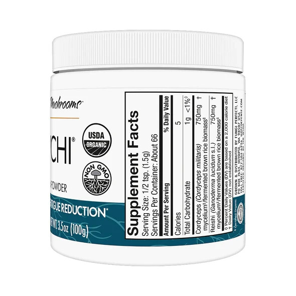 Host Defense CordyChi Stress & Energy Support 3.5 oz. Powder Fungi Perfecti gallery
