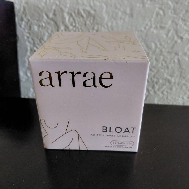Arrae Bloat Dietary Supplement Alchemy Bloating Gas 30 Capsules 08/2026 NEW