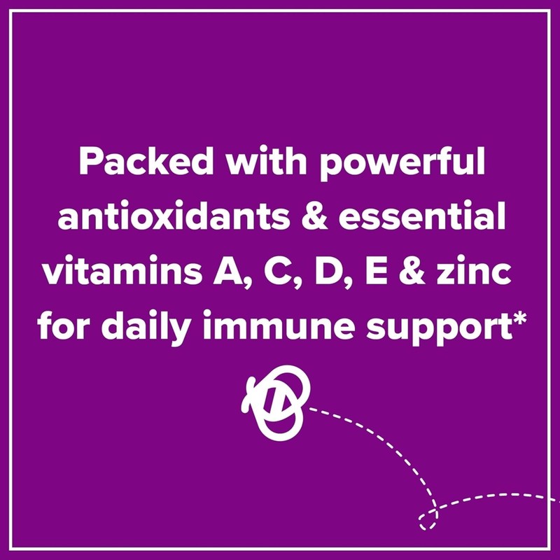 Zarbee’s Elderberry Gummies Daily Immune Support Supplement with Vitamins A C D gallery