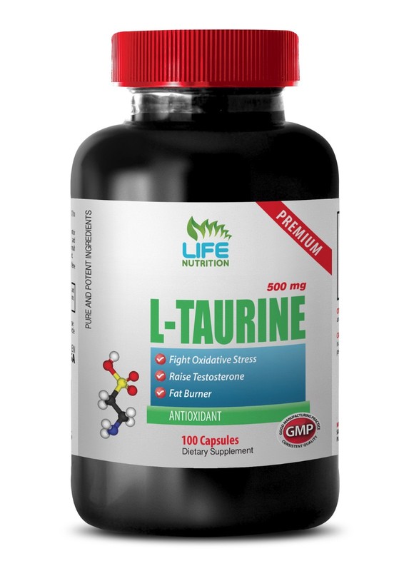 muscle vitamins – L-TAURINE 500MG 1B – taurine supplement