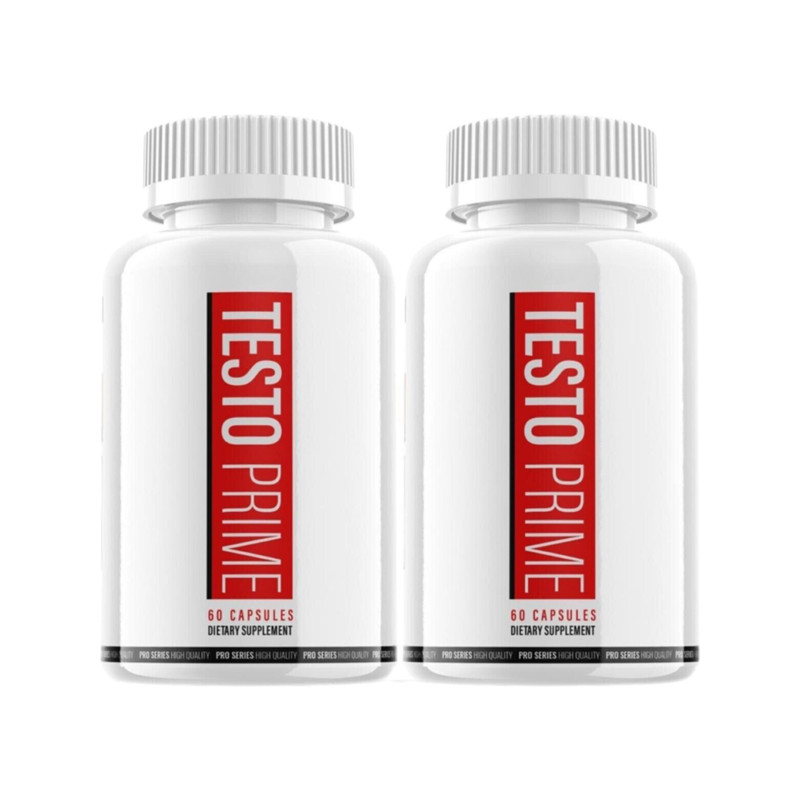 2-Pack Testoprime Capsules – Testo Prime Extra Strength Formula Support -120Caps