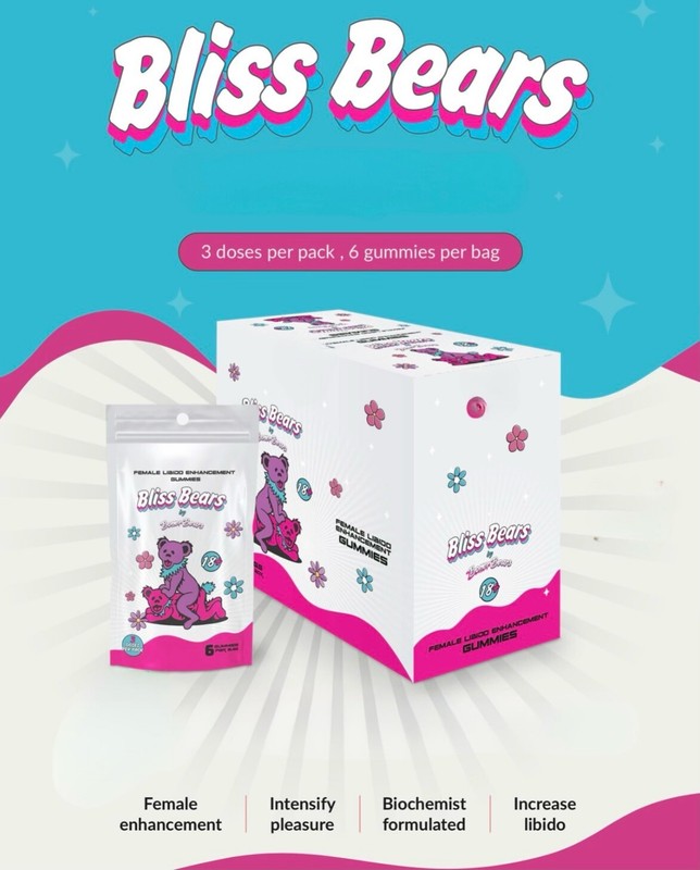 BLISS BEAR GUMMIES FOR Female Enhancement.