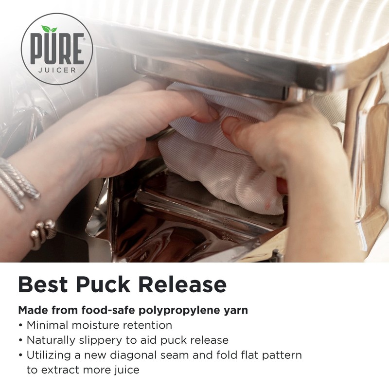 PURE Juice Press Bags, High Strength, High Porosity & Reusable | Ripstop Juic... gallery