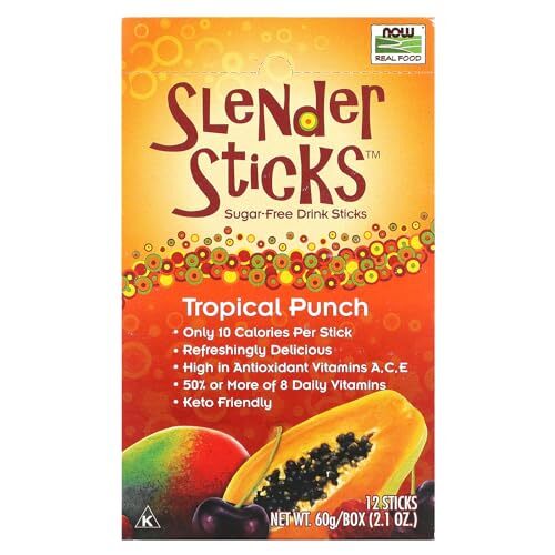NOW FOODS Tropical Punch Slender Sticks 12 Box gallery