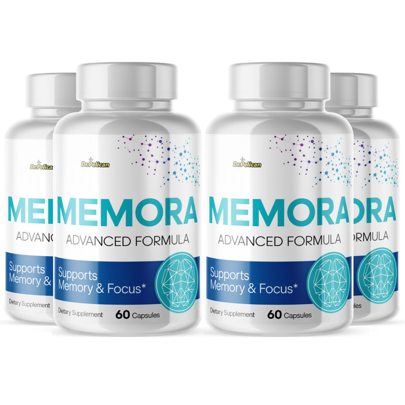Memora- Brain Support- 4 Bottles- 240 Capsules
