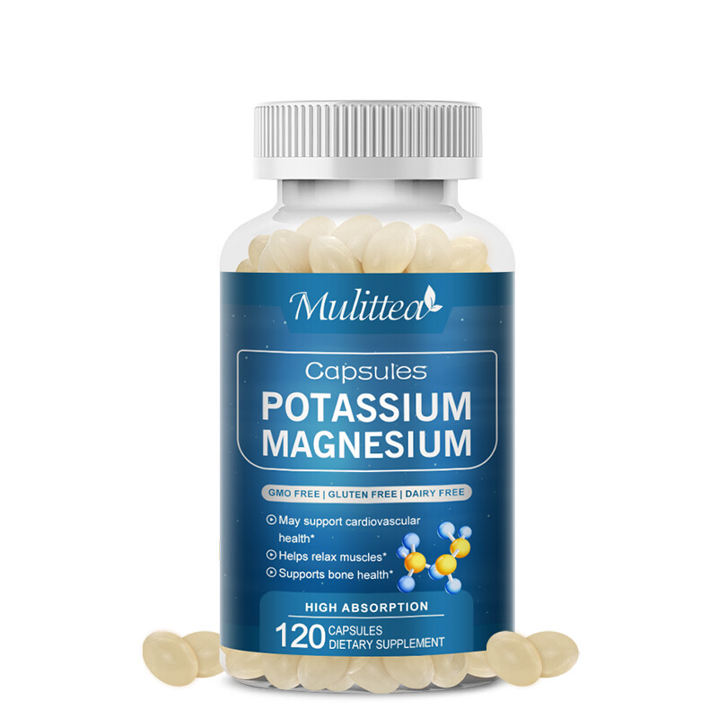 Potassium Magnesium Pills Helps Sleep,Immune Booster,Bone& Muscle Health Caps gallery