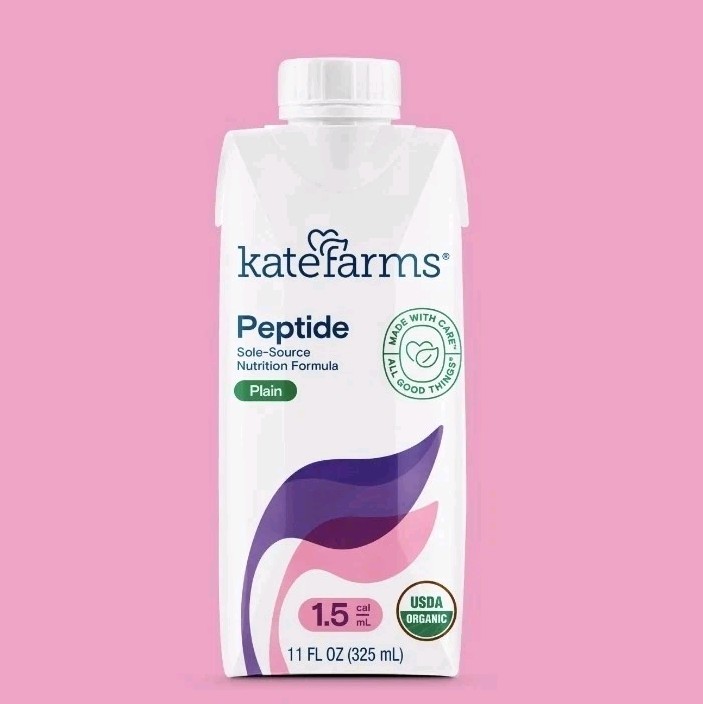 🔥Kate Farms 23 Cartons 10/26 Plain Organic Peptide 1.5 Cal