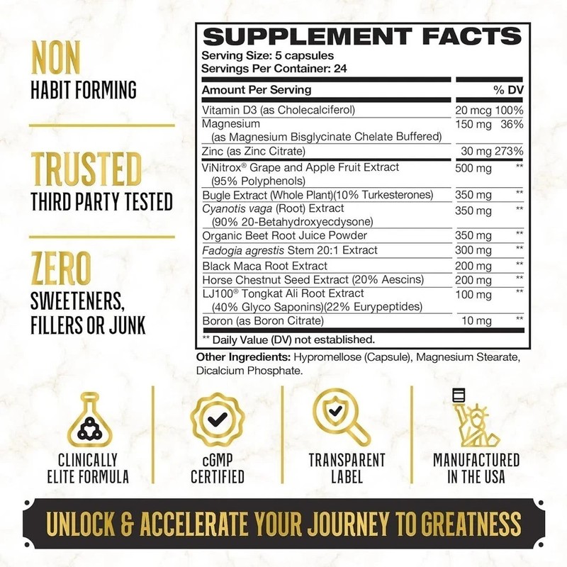 King Maker 120 capsules 13-in-1 Anabolic Supplement for Men EXP 9/27 - Pack of 2 gallery