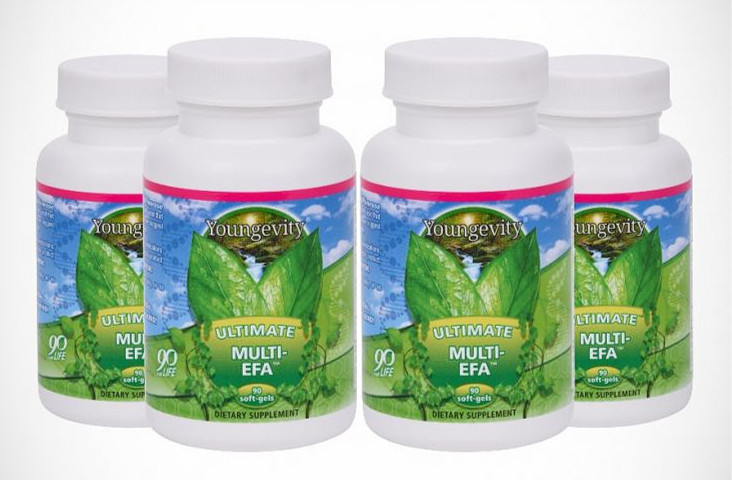 Youngevity Mitchell Ultimate Multi-EFA – 60 soft gels 4-Pak