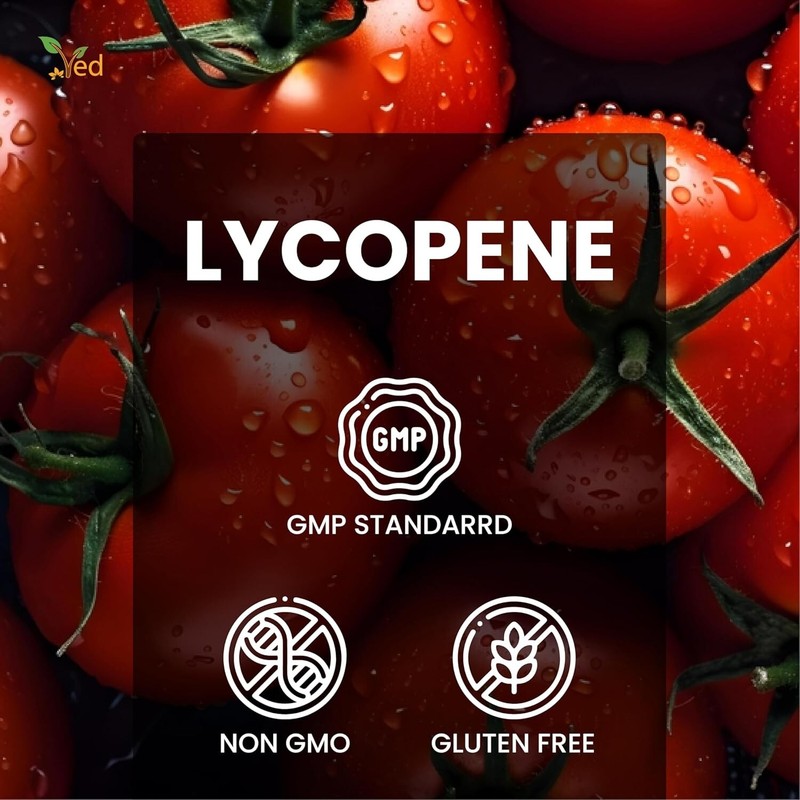 Ved Lycopene 500 mg | 90 softgel, 6 Month Supply.(Pack of 2) gallery