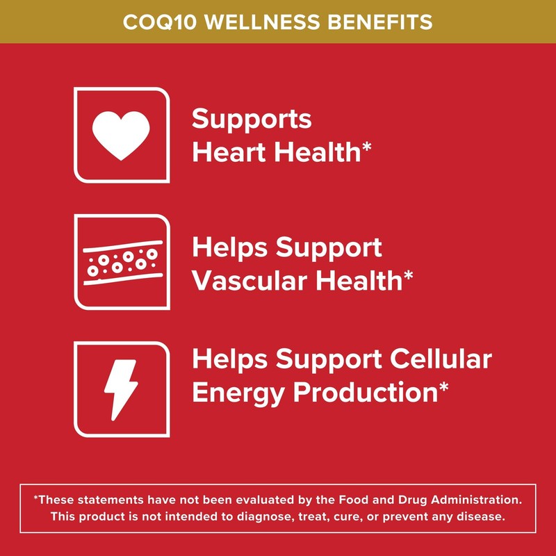 Ultra CoQ10 100mg, 3x Better Absorption, Patented Water and Soluble Natural F... gallery