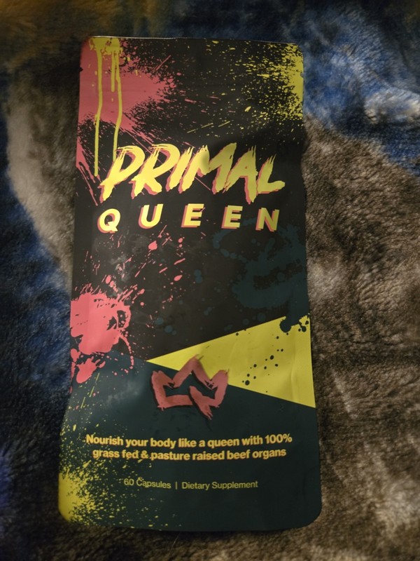 Primal Queen Female-Optimized Beef Organ Superfood Supplements, 60 Capsules