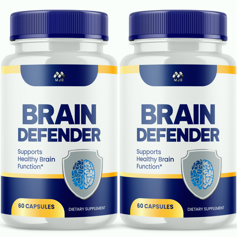 (2 Pack) Brain Defender Advanced Brain Supplement BrainDefender 120 Capsules