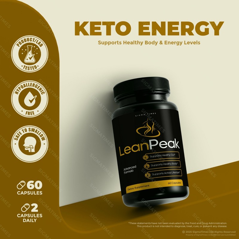 LeanPeak Capsules, Lean Peak Supplement for Weight Loss & Metabolism 60ct gallery
