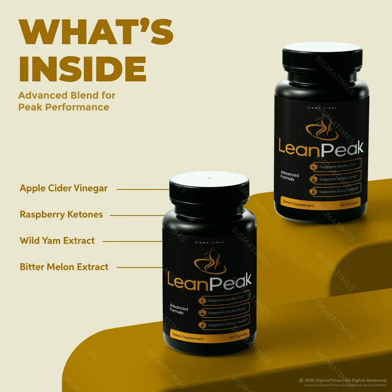 LeanPeak Capsules, Lean Peak Supplement for Weight Loss & Metabolism 60ct gallery