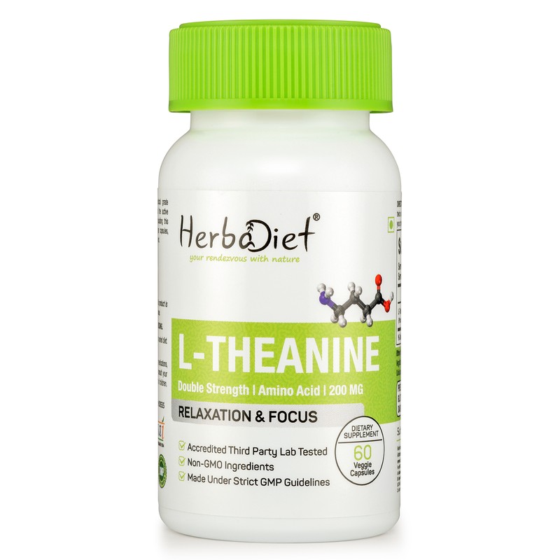 L-Theanine Capsules STRONG Nootropic Stress Anxiety Memory Relaxation Sleep Mood