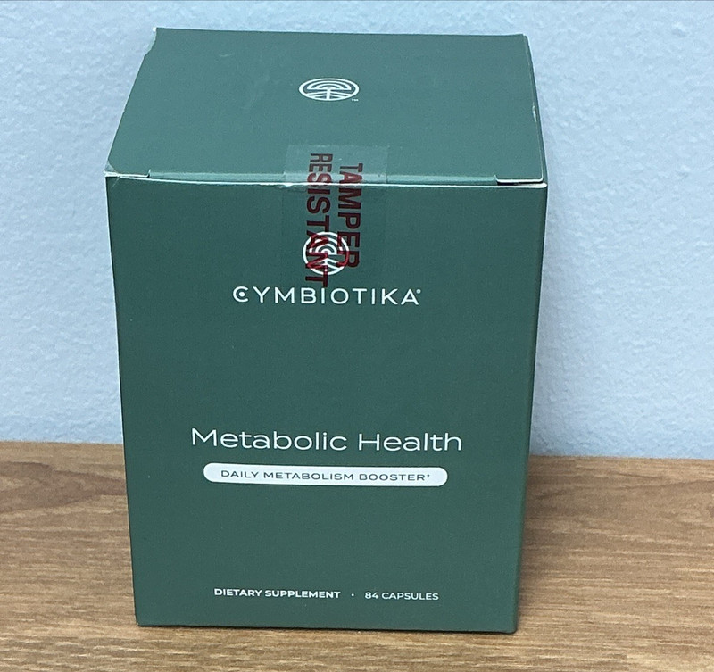 Cymbiotika Metabolic Health – Potent Metabolism Booster, enhance satiety, 56 Cap