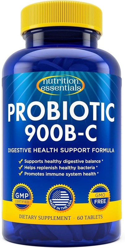Probiotics for Women and Men – with Lactase Enzyme and Prebiotic Fiber for Diges