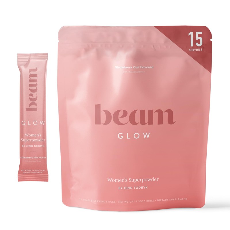 Beam Glow Women's Wellness Supplement, Cortisol Support with Ashwagandha for ...