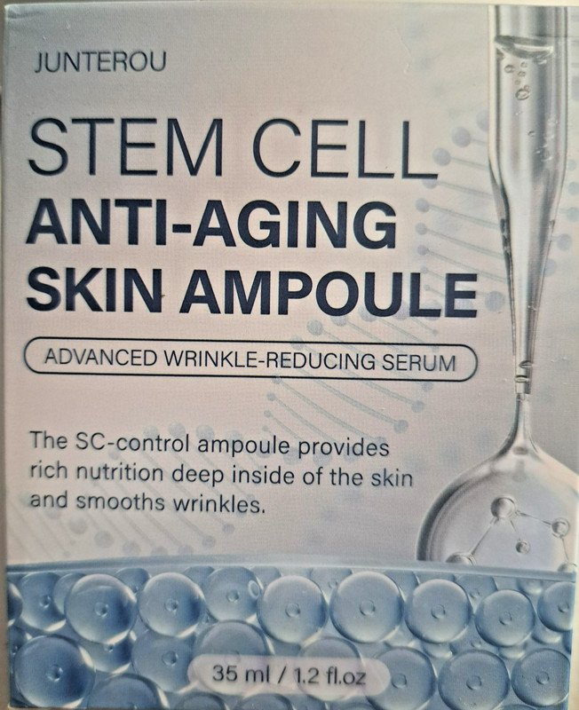 Stem cell anti-aging skin Ampoule advance wrinkle serum
