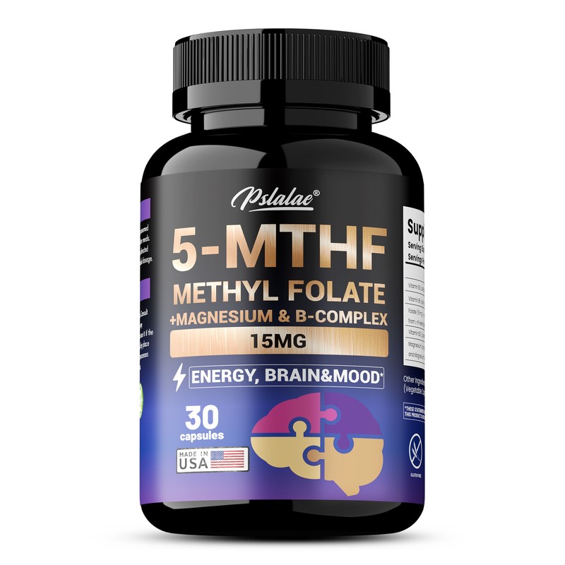 5-MTHF Methylfolate – Brain Health and Mood Support, Memory Enhancement, Focus