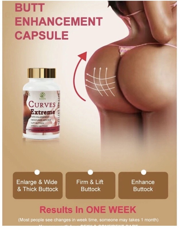 Curves Extreme Enhancement Natural Herbal Maca Capsules