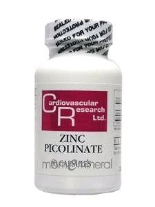 Ecological Formulas – Zinc Picolinate 60 Caps 25 Mg Health And Beauty