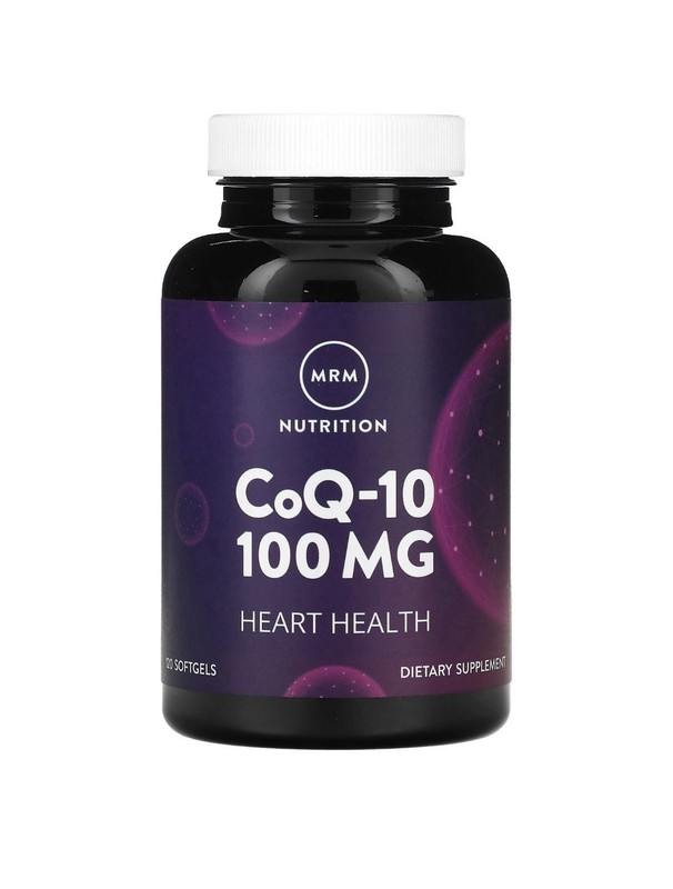 MRM CoQ-10 100 mg 120 Softgels GMP Quality Assured Exp 5/27