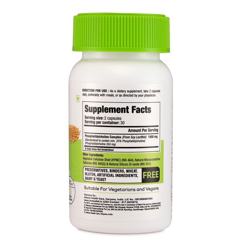 Phosphatidyl Choline PC Capsules Brain Boost Memory Support Cognitive Enhancer gallery