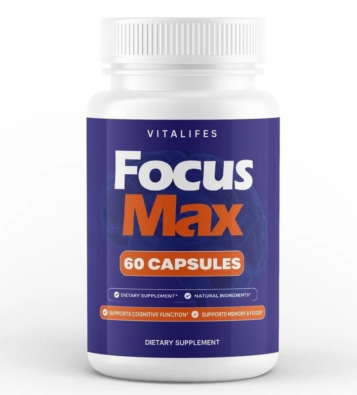 (5 Pack) Focus Max Pills Nootropic Natural Brain Supplement FocusMax 60 Capsules gallery