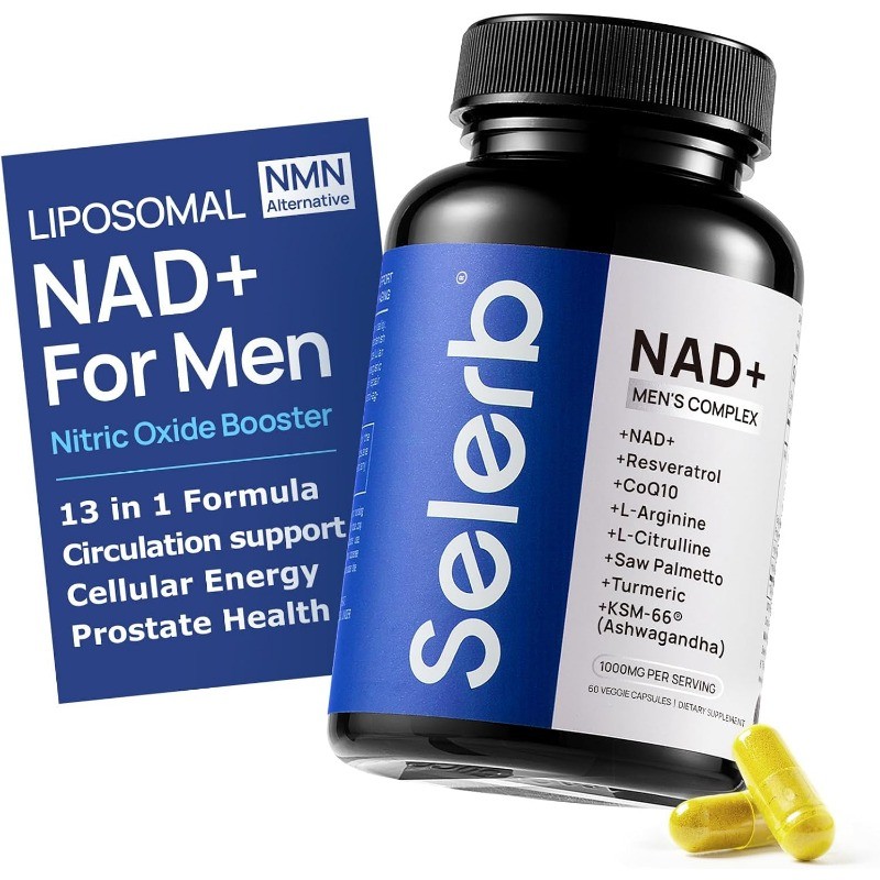 Selerb Men’s Health Supplement Prostate Supporting with Resveratrol and CoQ10 US